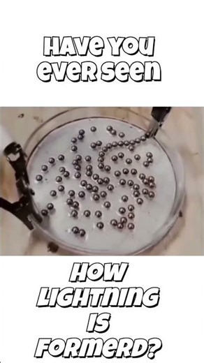 have you ever seen how a lightning is formed?