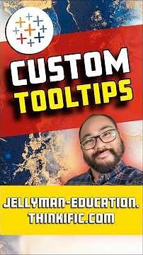 How Do I Customize Tooltips in Tableau Desktop?