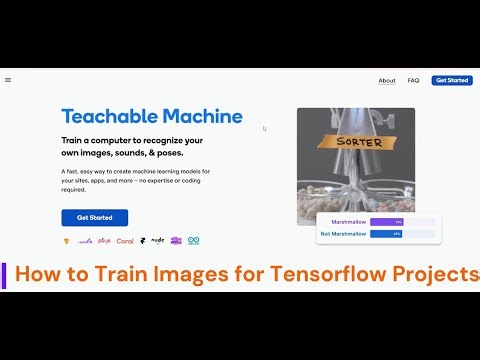 How to Train Images for TensorFlow Projects | Teachable Machines ( Simple & Easy)