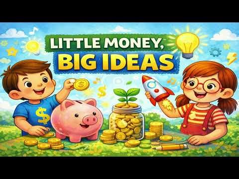 💡 Little Money Big Ideas | Smart Kids Song 🚀 | Kids Entrepreneur Song💰| Kids Motivation Song 🎶