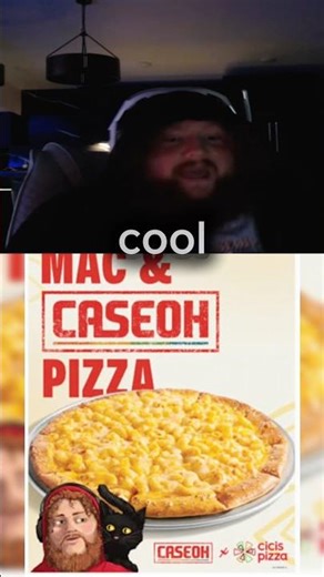 CaseOh First Cooking Stream 🍕😭#caseoh #meme #shorts