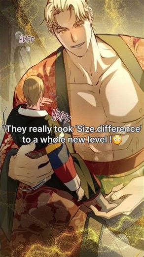 Height difference😳 size difference😱#bl#manga#viral #manhwareccomendation#fyp #manhwa#yaoi#blmanhwa