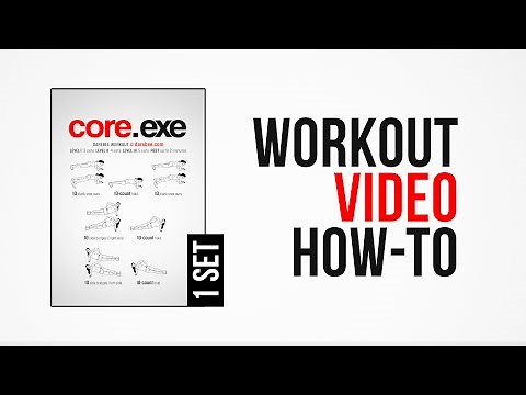 Core.exe Workout [ How-To ] [ One Set ] by #DAREBEE