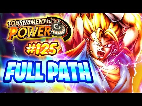 TOURNAMENT OF POWER SEASON #125 FULL PATH WALKTHROUGH GUIDE! | Dragon Ball Legends