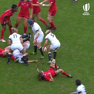 Swift hands, relentless pace Danielle Waterman's try - England Rugby's final touch of brilliance 👏 #RWC2014 | Rugby World Cup