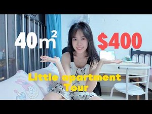 40㎡ Apartment Tour in China | $400 Monthly Rent, 10-Minute Commute – How Do I Like It?