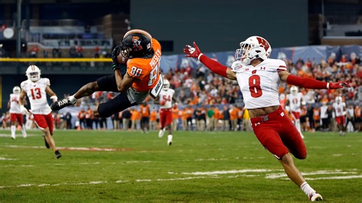Oklahoma State football receiver position deep, talented despite hefty makeover