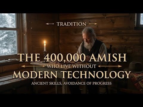 How 400,000 Amish People Live Without Modern Technology