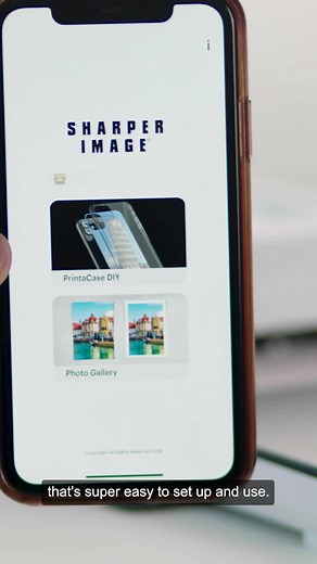 Print full size, color photos from any smartphone, iPhone, iPad, or tablet - no computer needed! | SharperImage.com