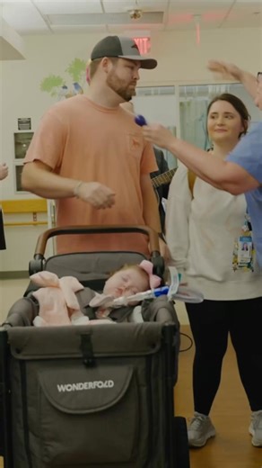 24K views · 207 reactions | After a year in the NICU, baby Isla is going home!  Our UNC Children's - North Carolina Children's Hospital teammates came together on Tuesday to give her the most beautiful send-off. Watch the heartwarming moment as Isla begins her next chapter surrounded by love and celebration. #nicugrad #nicuwarrior #heartwarming | UNC Health | Facebook