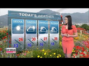 Partly cloudy with a patchy dense fog 날씨