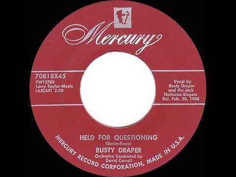 1956 Rusty Draper - Held For Questioning