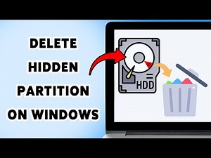 How To Delete Hidden Partition On Windows 2025 | Remove Unwanted Partitions Safely