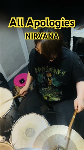 Nirvana All Apologies drum cover