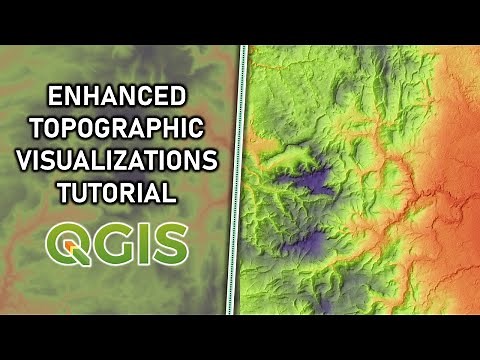 How to Create Enhanced Topographic Visualizations using QGIS