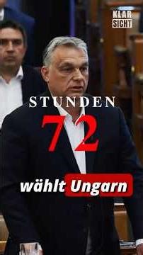 Brüssel lässt Maske fallen: 72 Stunden vor Ungarn-Wahl eskaliert alles!