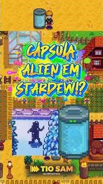 An alien capsule fell on the farm… and then simply disappeared 👀 #stardewvalley #tiosamplay