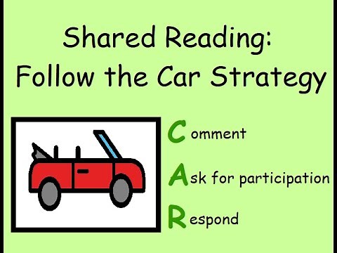 Shared Reading: Follow the CAR Strategy