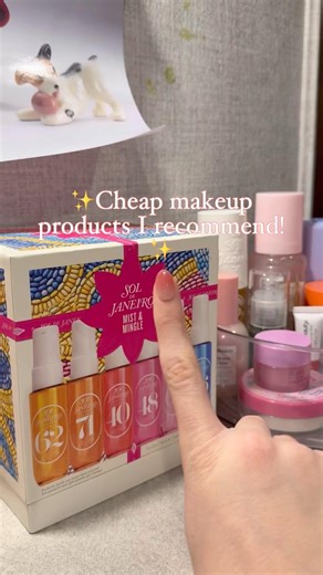 Cheap makeup products I recommend!✨ #preppy #makeup #viralvideo #foryou #aesthetic
