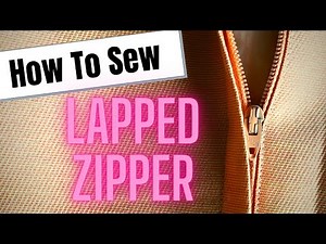 How To Sew A Lapped Zipper [Easy Tricks For Professional And Vintage Style Sewing]