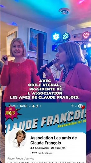 Karaoké Claude François. soirée.