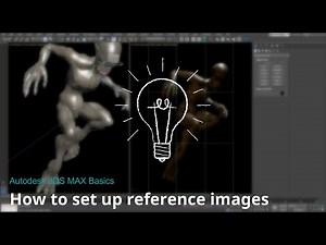 3DS MAX Basics: How to set up reference images