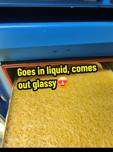 Satisfying Vacuum Process: Honey and Bubbles