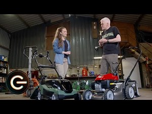 Electric VS Petrol Lawnmowers | The Gadget Show