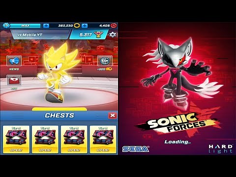 Sonic Forces Speed Battle - Challenger Mode Event Update - Beat INFINITE - Open 4 Chest Gameplay