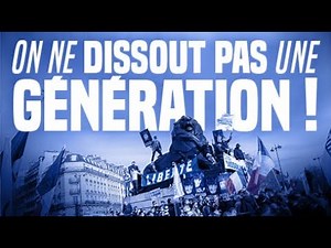 On ne dissout pas une génération !