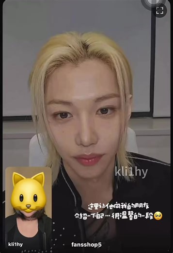 Felix from Stray Kids Introduces Himself to Friends