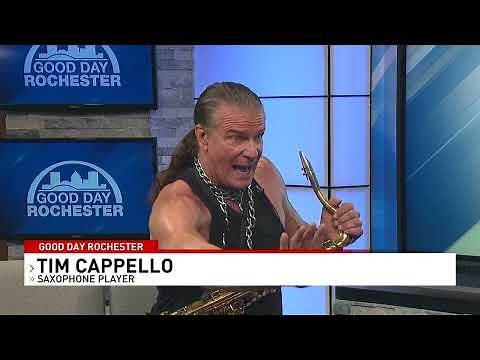 Sax star Tim Cappello on Good Day Rochester
