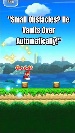 How To Play Super Mario Run? 🤯 Beginner Guide Part 1 | Mario Auto Run Explained #Shorts