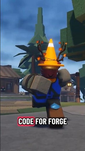 SECRET ITEM CODE in Forge ⛏️💀 #forge #roblox #RobloxForge #shorts