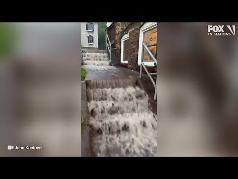 Storms cause crazy flooding in Duluth, Minnesota