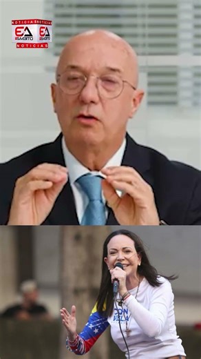 Maria Corina is the leader, she will return to Venezuela