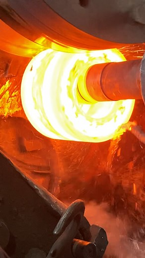 11K views · 64 reactions | Inside the forging factory From Fire to Function – Forging Power Reve#copper #machine #forging #process #blacksmith #fblifestyle #technology | Inside the factory | Facebook