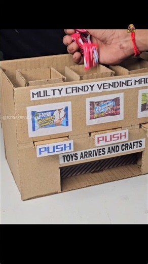 I Turned Cardboard Into a Realistic Vending Machine! 🔥
