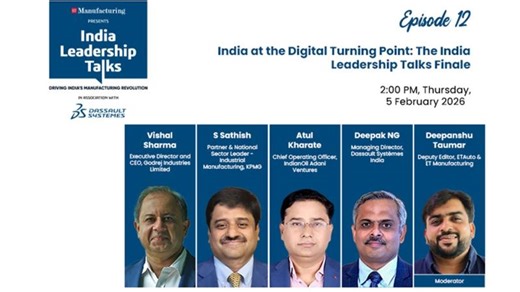 Episode 12: India at the Digital Turning Point – The India Leadership Talks Finale | ETManufacturing