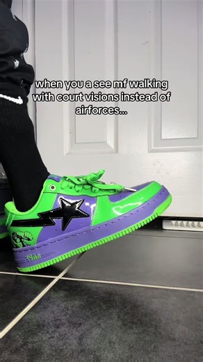 Court Visions vs. Air Forces: Sneaker Collection Review