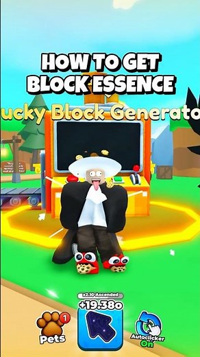 Where To Find BLOCK ESSENCE in Tap Simulator