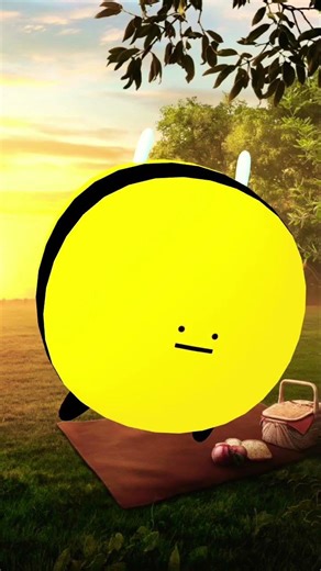 bumble bee likes to eat KFC!