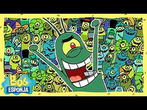 Reunião de Família do Plankton | Bob Esponja em Português