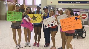 Olympian Bethanie Mattek-Sands is back home in Arizona with her first gold medal! Bethanie and her teammate, Jack Sock, beat out Venus Williams and Rajeev Ram on the tennis court on Sunday. Congrats and welcome home! 12 News Nonstop Tennis Bethanie Mattek-Sands | Jen Wahl TV