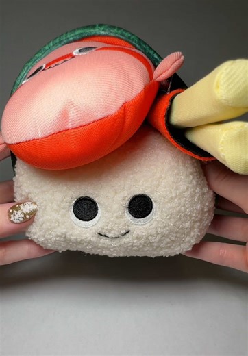 ASMR Plushie Play with the Yummy World Sushi 🍣 So many soft fun textures 🥰 @YummyWorld #fyp #asmr #plushies #plush #sushi