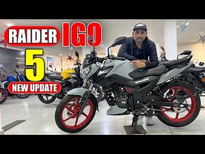 New Tvs Raider 125 IGO Assist 2025 Model Launch Full Review