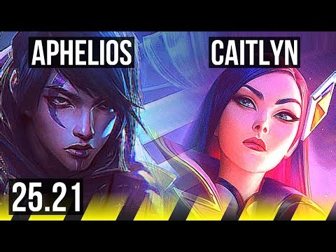 APHELIOS & Nidalee vs CAITLYN & Pyke (ADC) | Legendary, 5k comeback | NA Challenger | 25.21
