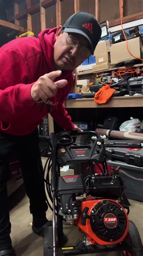 Gas power washer con motor de 7HP y 3,600psi de presión #vevor #vevortools #powerwasher #carwash #lavadodeautos