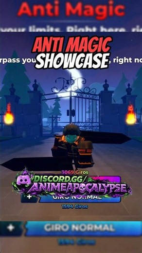 ASTA (ANTI MAGIC) SHOWCASE COMPLETO ANIME APOCALYPSE ROBLOX
