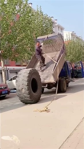 Loading process of loader tires